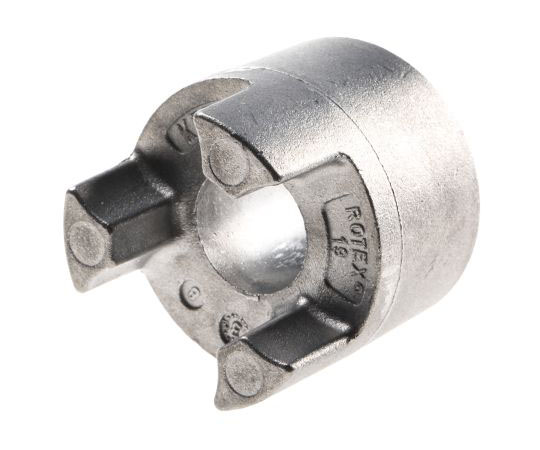 Rotex,　Jaw　Coupling,　Alu　hub,　Size　19