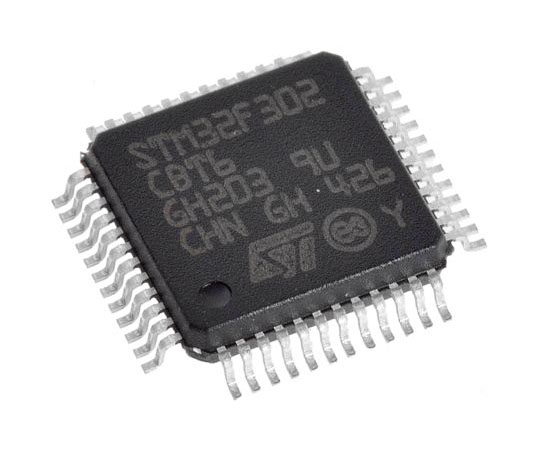マイコン STM32F 32ビット RISC, ARM Cortex M4コア, 48-Pin LQFP 1袋（2個入）
