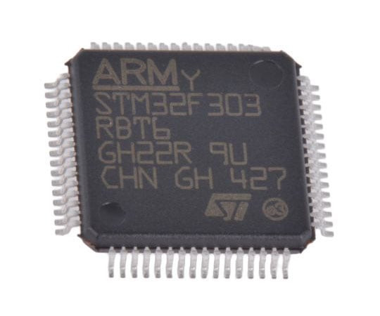 マイコン STM32F 32ビット RISC, ARM Cortex M4コア, 64-Pin LQFP 1セット（160個入）