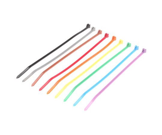 結束バンド, 185.67mm x 4.8 mm, 様々な色, ナイロン 66 Ty-Rapシリーズ 1袋（100個入）