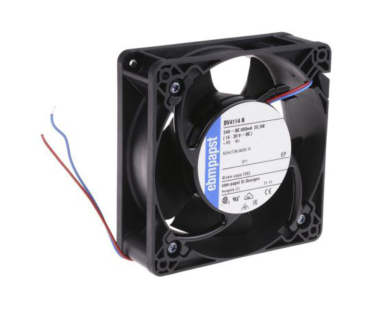 軸流ファン　電源電圧：24　V　dc　119　x　119　x　38mm　DC　（DV4100シリーズ）