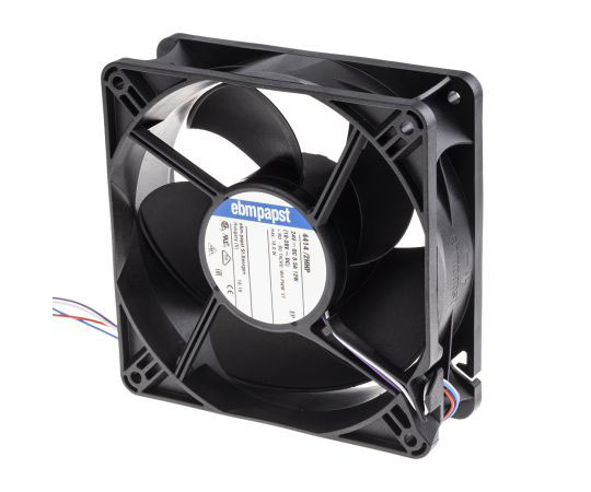 軸流ファン　電源電圧：24　V　dc　119　x　119　x　38mm　DC　（4400シリーズ）