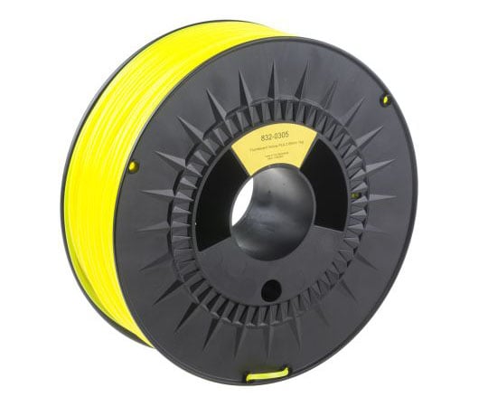 3Dプリンタ用フィラメント　蛍光イエロー　2.85mm　PLA