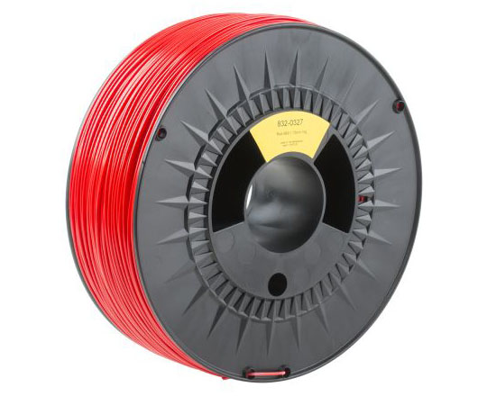 3Dプリンタ用フィラメント　赤　1.75mm　ABS
