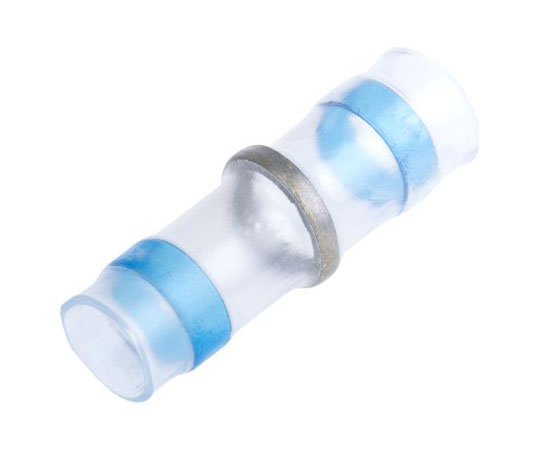 はんだスリーブ, スリーブ長さ 32.5mm, 青 GASTシリーズ 1袋（100個入）