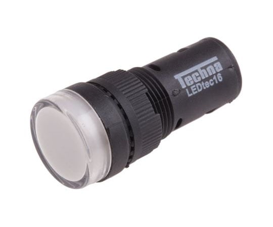 パイロットランプ　表示灯　LED灯　LEDtecシリーズ　白　丸型