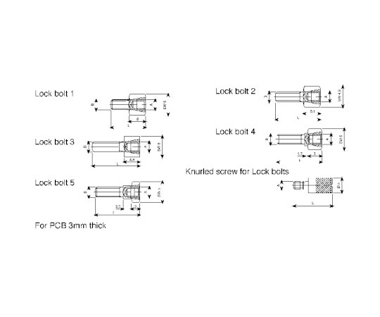 D-sub取り付け金具 スプリングワッシャ TMC シリーズ f用途 D-subコネクタ 1袋（10個入）