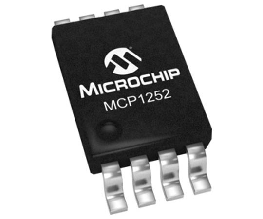 マイクロチップ， チャージポンプ， 昇降圧， 8-Pin MSOP 1セット（100個入） MCP1252-ADJI／MS
