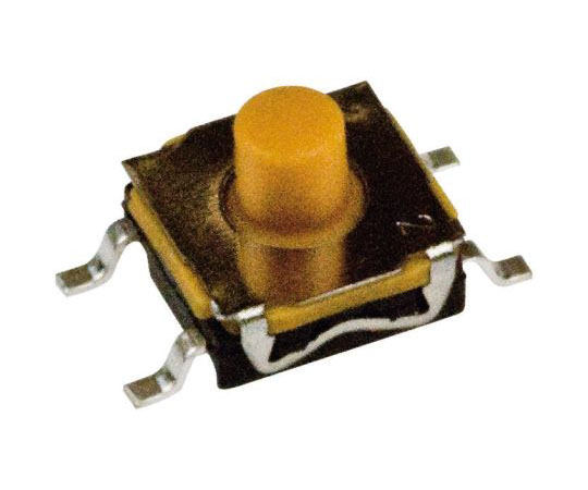 タクタイルスイッチ 単極単投（SPST） 表面実装 ガルウィング モーメンタリ 1セット（1000個入）