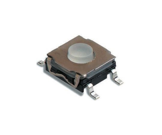 タクタイルスイッチ 単極単投（SPST） 表面実装 ガルウィング モーメンタリ 6.2 x 6.2mm 1セット（2000個入）