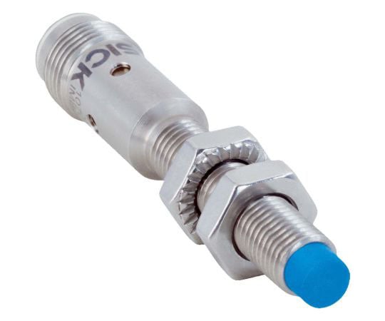 誘導型センサ　バレル形　検出範囲　4　mm　スレッドサイズ　M8　<font　face="symbol">´</font>　1　非埋込型　IO-Link　1kHz