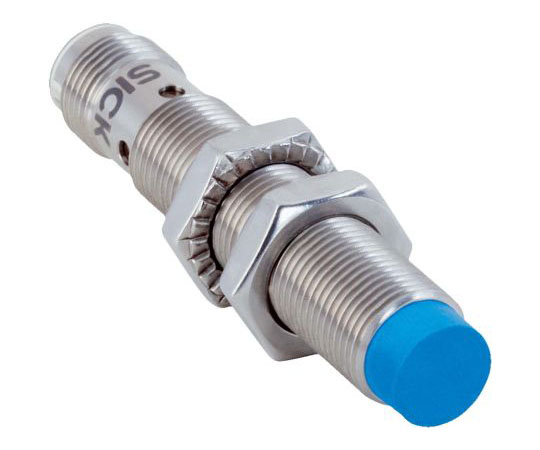 誘導型センサ　バレル形　検出範囲　8　mm　スレッドサイズ　M12　<font　face="symbol">´</font>　1　非埋込型　IO-Link　1kHz