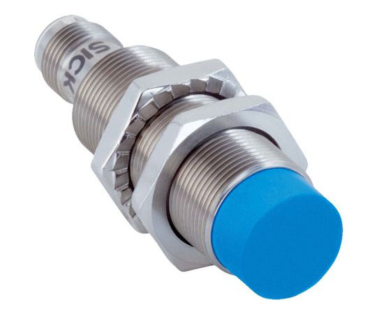 誘導型センサ　バレル形　検出範囲　12　mm　スレッドサイズ　M18　<font　face="symbol">´</font>　1　非埋込型　IO-Link　250Hz