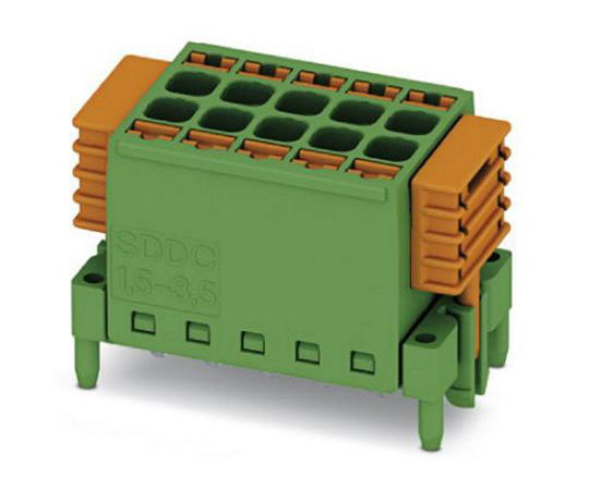 基板用端子台, SDDCシリーズ, 3.5mmピッチ , 2列, 5極 SMT, 緑 1袋（100個入）