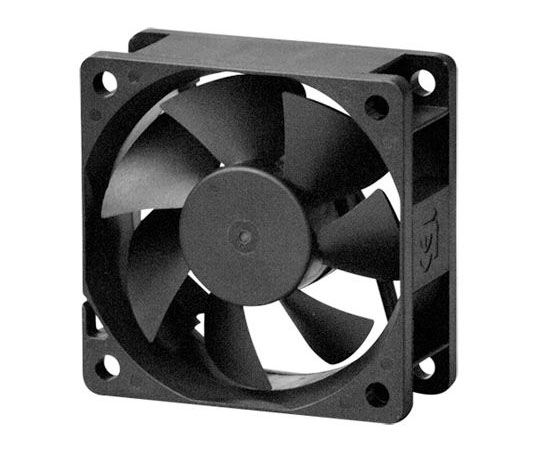 軸流ファン　電源電圧：12　V　dc　60　x　60　x　25mm　DC　（Mシリーズ）　角型