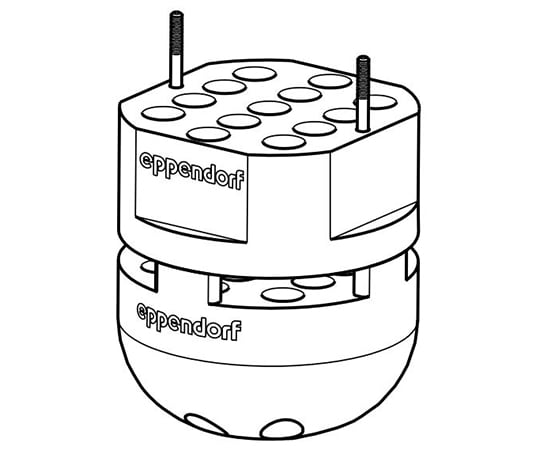 アダプター　1.5/2.0mLチューブ用　S-4x400用