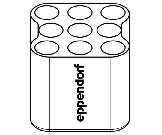 アダプター　12mm×75mm×9　A-4-38用　長方形バケット付き