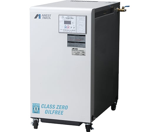 オイルフリーコンプレッサD内蔵　0.75KW　200V　60Hz