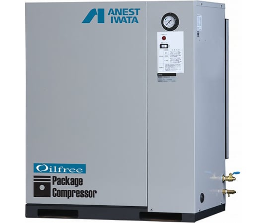 レシプロコンプレッサ（パッケージ・オイルフリータイプ）　200V　50Hz　160L/min