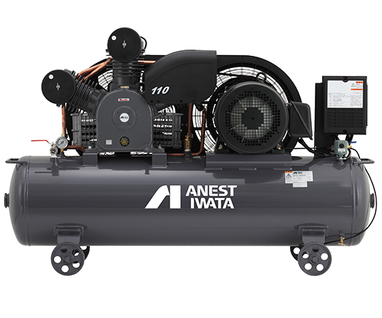 レシプロコンプレッサ（タンクマウント・オイルタイプ）　200V　50Hz　1,285L/min