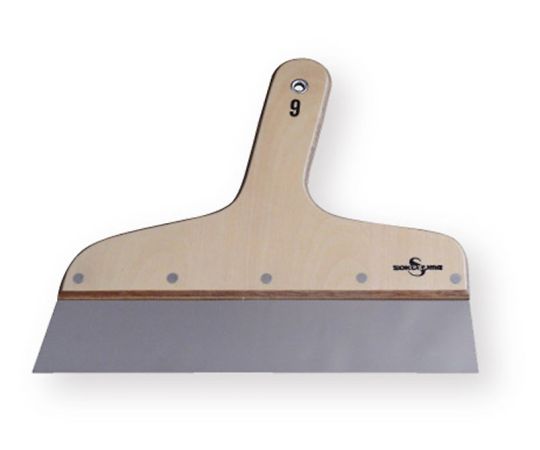 ステンレスカット地ベラ　0.6mm　No.9