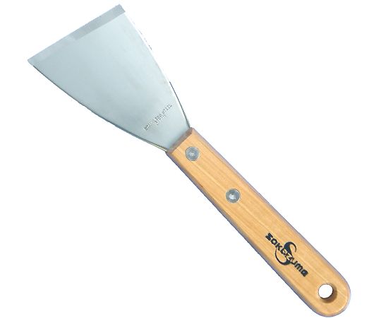 長木柄金ヘラ　Y型斜刃　50mm