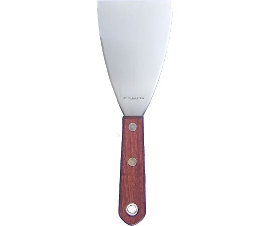 木柄金ヘラ　65mm