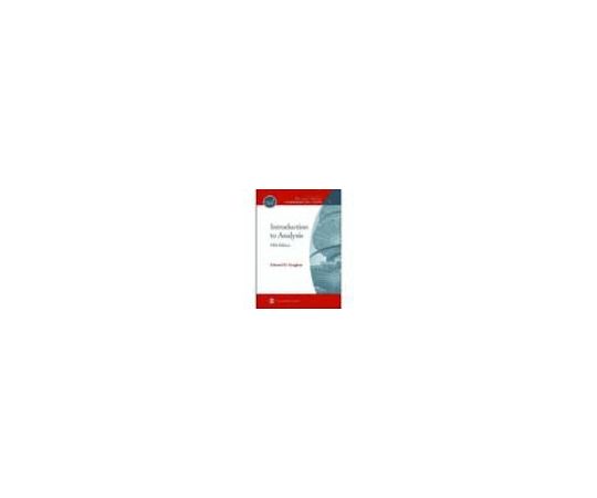 Introduction to Analysis
