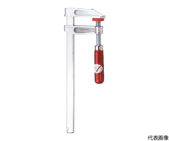 ホビー用軽量型クランプ L型 最大口開き290×フトコロ80mm