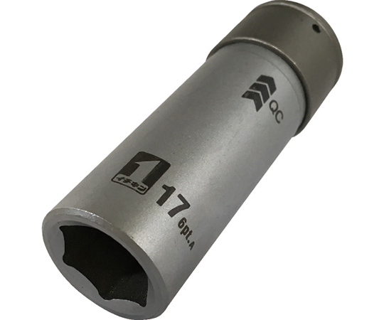 QCソケット　シングル　17mm　6角　IM―4W17―6K