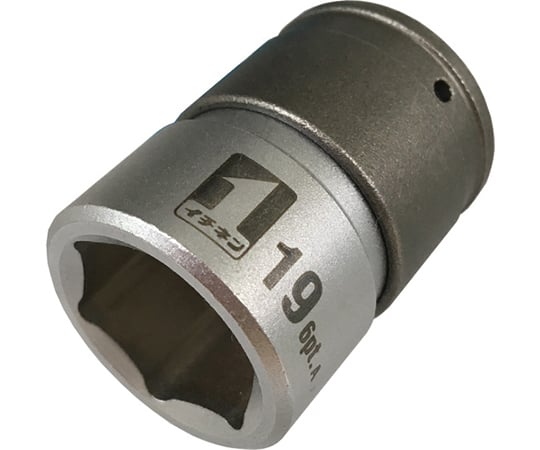 QCソケット　シングル　19mm　ショート　6角　IM―4W19S―6K