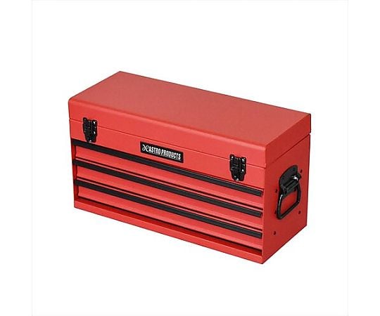 ツールボックス 3段 ベアリング レッド TB763