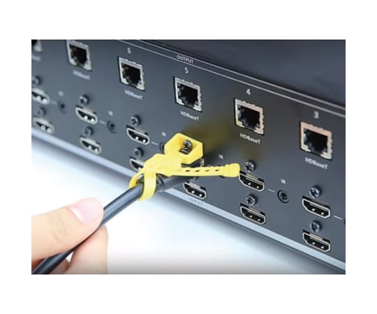 ケーブル抜け防止ホルダー HDMIケーブル用 / 10個入り 2X-EA12