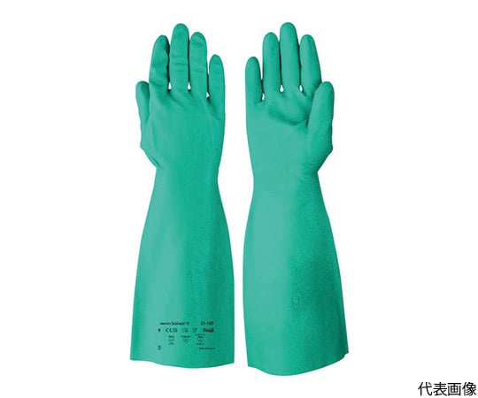 耐油・耐薬品ニトリル厚手手袋 アルファテック ソルベックス 37-165