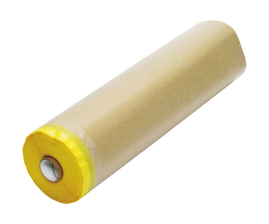 ラミネート付きクラフトマスカー 黄 300mm×35m