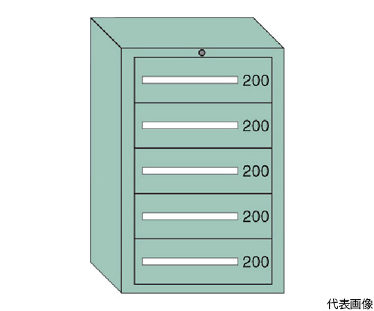 中量キャビネット（6型） 間口693×奥行557×高さ1081mm最大積載量1000kg