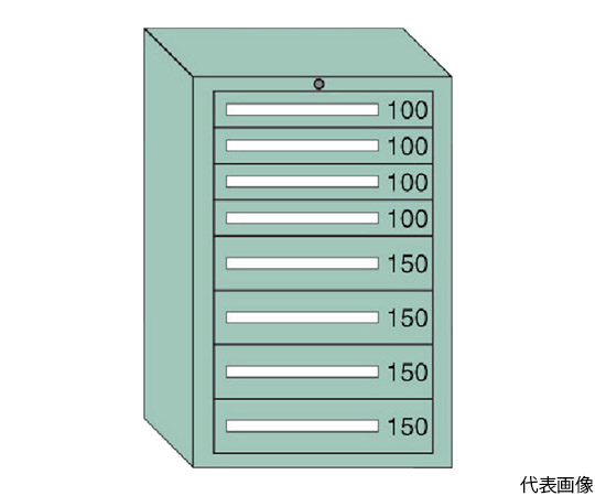 中量キャビネット（6型） 間口693×奥行557×高さ1081mm最大積載量1000kg