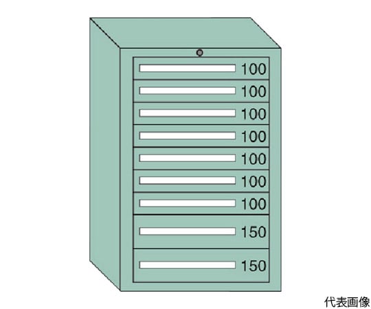 中量キャビネット（6型） 間口693×奥行557×高さ1081mm最大積載量1000kg