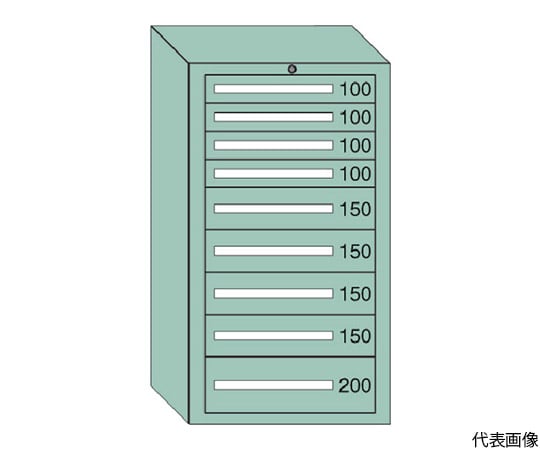 中量キャビネット（6型） 間口693×奥行557×高さ1081mm最大積載量1200kg