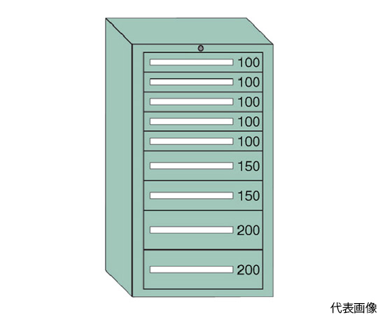 中量キャビネット（6型） 間口693×奥行557×高さ1081mm最大積載量1200kg
