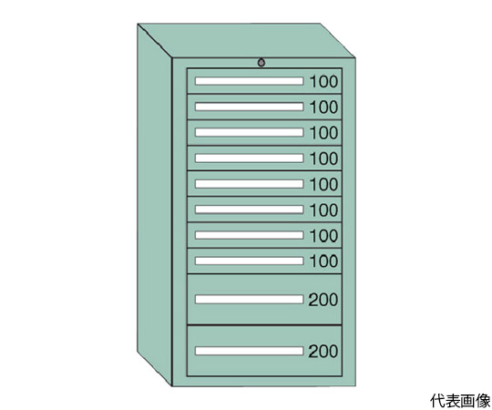 中量キャビネット（6型） 間口693×奥行557×高さ1081mm最大積載量1200kg