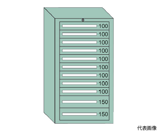 中量キャビネット（6型） 間口693×奥行557×高さ1081mm最大積載量1200kg