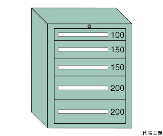 中量キャビネット（6型） 間口693×奥行557×高さ681mm最大積載量800kg