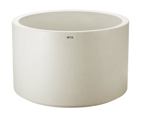 タウンプランターWS　丸90型　プレーン　サンドグレー