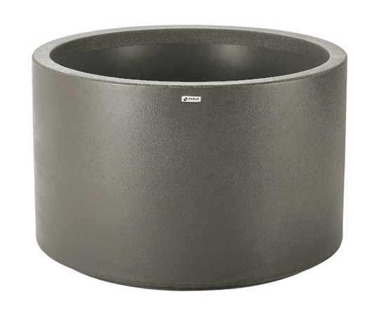 タウンプランターWS　丸90型　プレーン　ダークグレー
