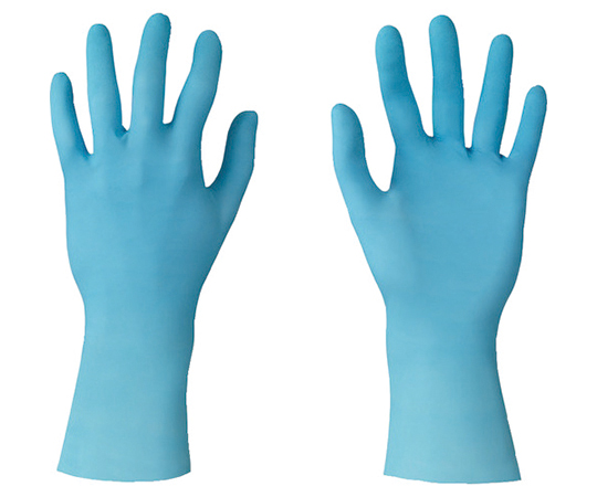 耐薬品ニトリルゴム使い捨て手袋 タッチエヌタフ 92-665 XLサイズ （100枚入） 92-665-10