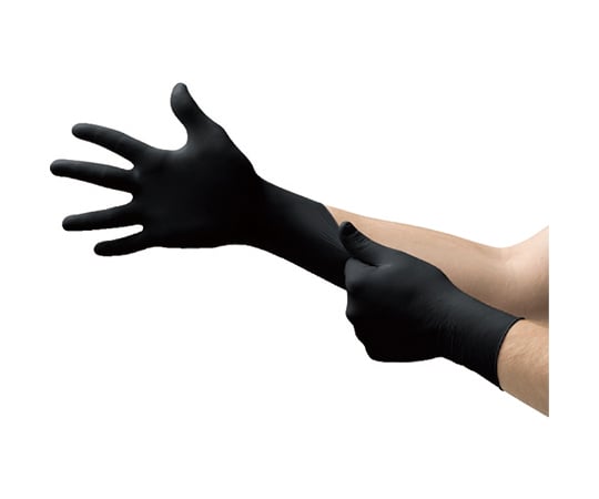 耐薬品ニトリルゴム使い捨て手袋 マイクロフレックス 93-852 Mサイズ（100枚入） 93-852-8