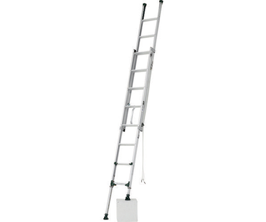 脚伸縮式二連はしご　5.3m　最大使用質量　100kg