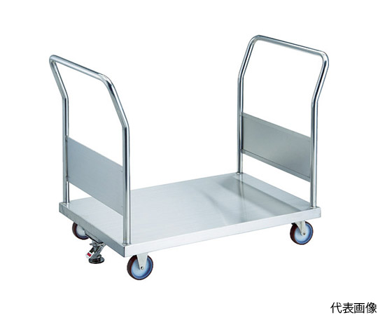 オールステン両袖台車 800X450 φ100NU ストッパー付