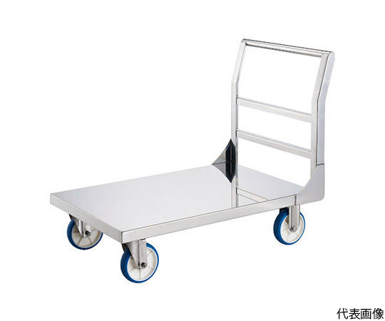 オールSUS台車800X450　耐寒仕様　キャスターストッパー付